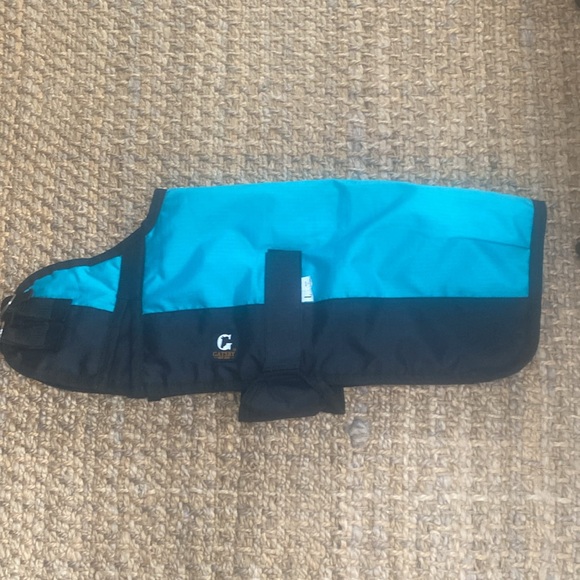 Gatsby Dog Coat NWOT Size Large Teal Color - Picture 7 of 8